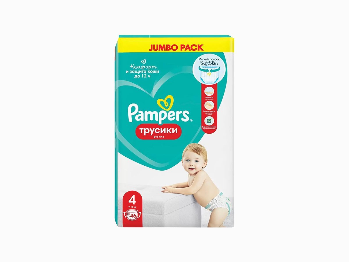 Подгузники-трусики 9-15 кг